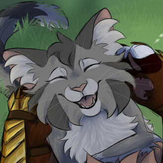 Digital Illustration Button